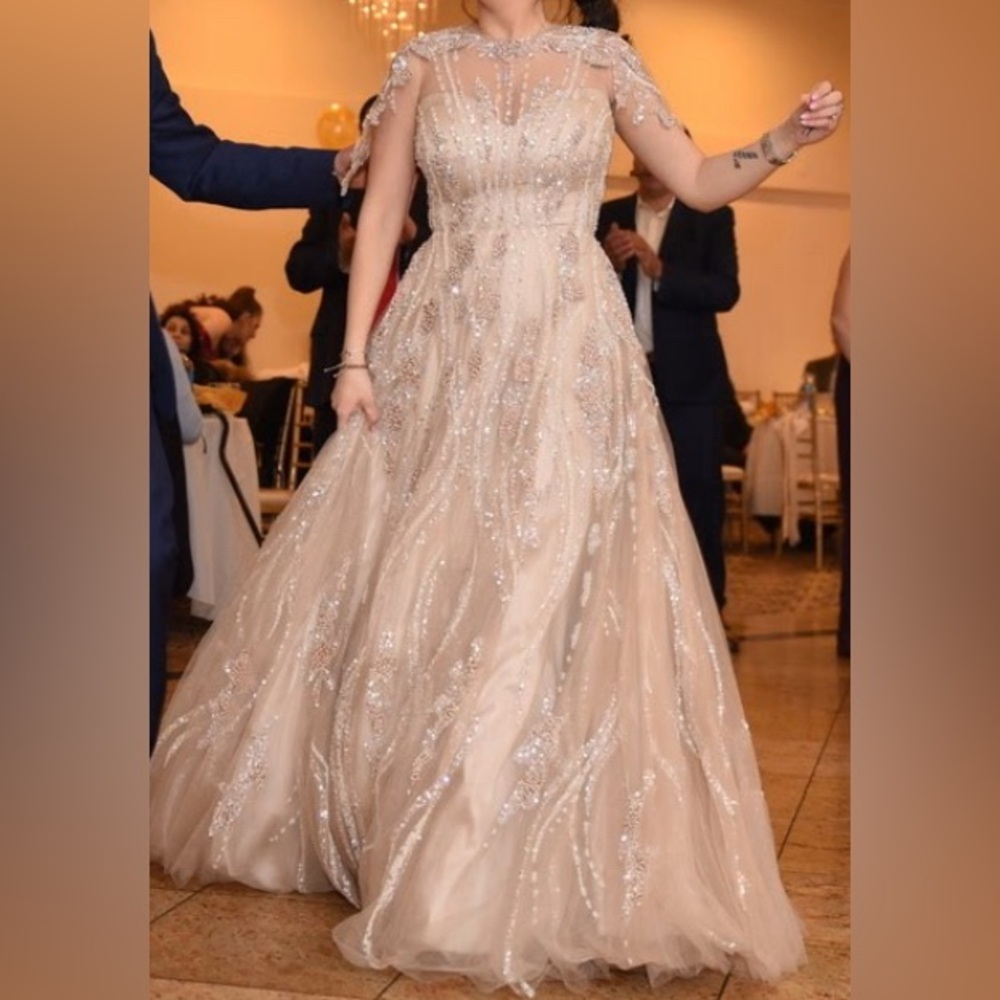 Embellished Gown Custom made dress